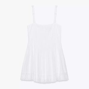 Zara Short Poplin Dress
